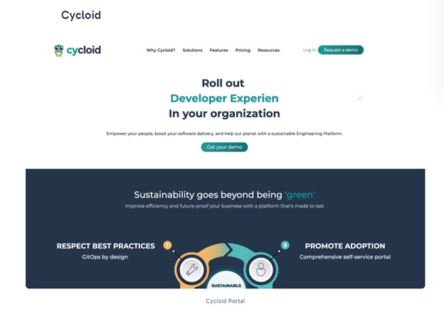 cycloid یک پورتال توسعه دهنده داخلی