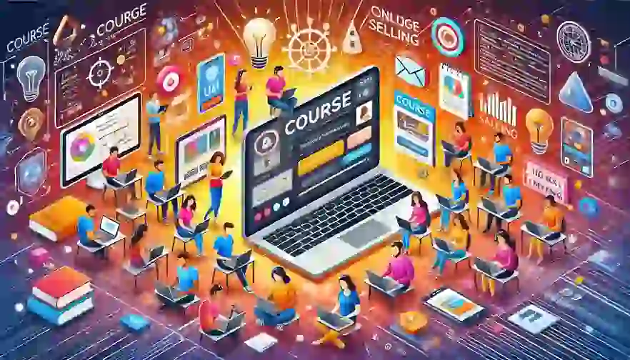 آموزش آنلاین و فروش دوره‌ها