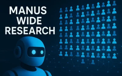 شتاب بخشی به تحقیقات وب با ۱۰۰ عامل هوش مصنوعی در Manus Wide Research